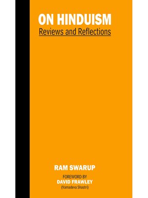 cover image of On Hinduism